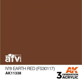 AK11338 Nº8 Earth Red (FS30117)