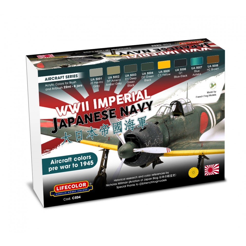 CE04 Lifecolor Imperial Japanese Navy Aircraft