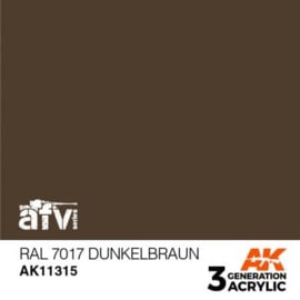 AK11315 RAL 7017 Dunkelbraun
