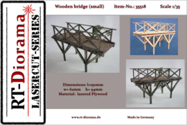 RT35518 1:35 RT-Diorama Wooden bridge (small)