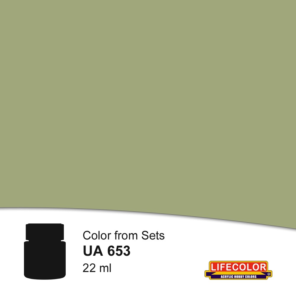 UA653 Lifecolor Imperial Japanese Navy Camo Green Type 21
