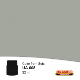 UA608 	LifeColor Schlickgrau 58 (22ml) FS36152 Part of CS12