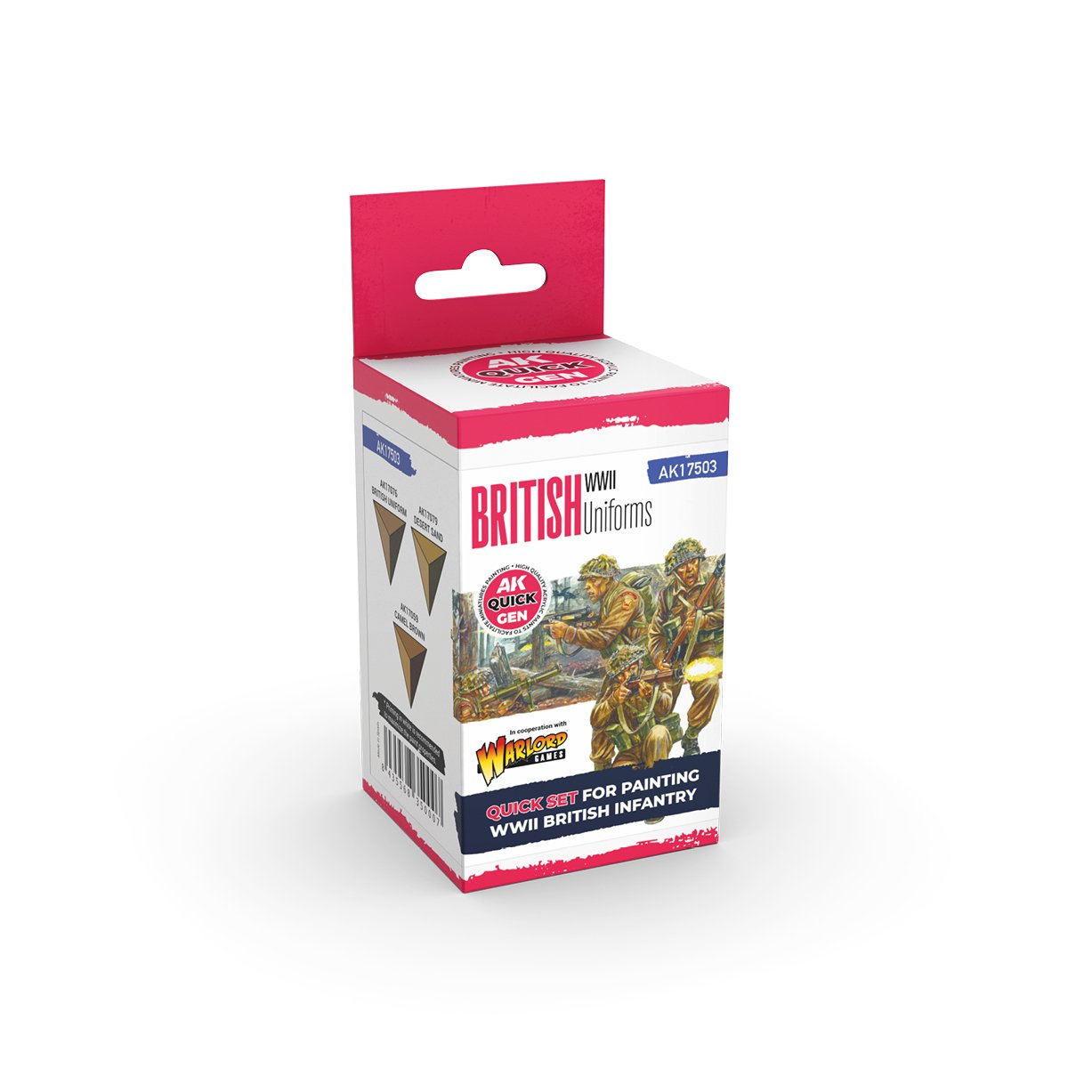AK17503 BRITISH WWII UNIFORMS – QUICK GEN SET