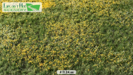 LOP1124m Meadow with flowers summer 29cmx38cm