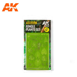 AK8138 Jungle Plant set 1:32, 1:35, 1:48, 54mm, 75mm, 90mm.