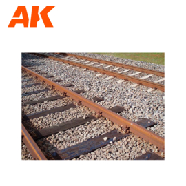 AK8256 SMALL RAILROAD BALLAST (1:72)