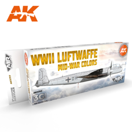 AK11717 3rd Gen WWII LUFTWAFFE MID-WAR COLORS