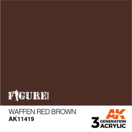 AK11419 WAFFEN RED BROWN