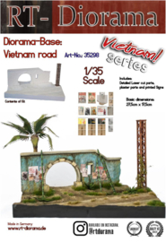 RT35298 1:35 RT-Diorama Diorama-Base: Vietnam road