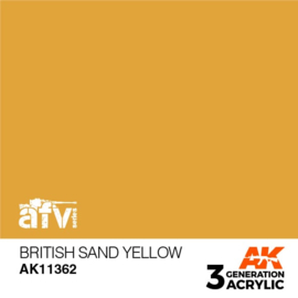 AK11362 BRITISH SAND YELLOW – AFV