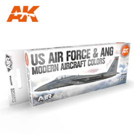 AK11746 3rd Gen US AIR FORCE & ANG MODERN AIRCRAFT COLORS
