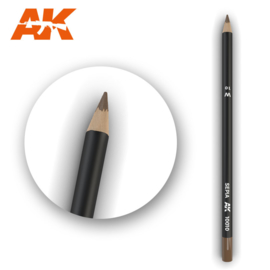 AK10010 Single Pencil Sepia