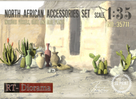RT35711 1:35 RT-Diorama  North African Accessories Set