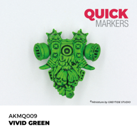 AKMQ009 Vivid Green Quick Marker