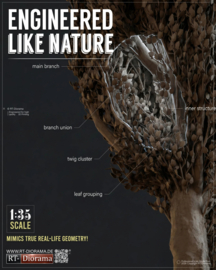 RT35331 1:35 RT-Diorama Poplar Tree No.3 [400mm]