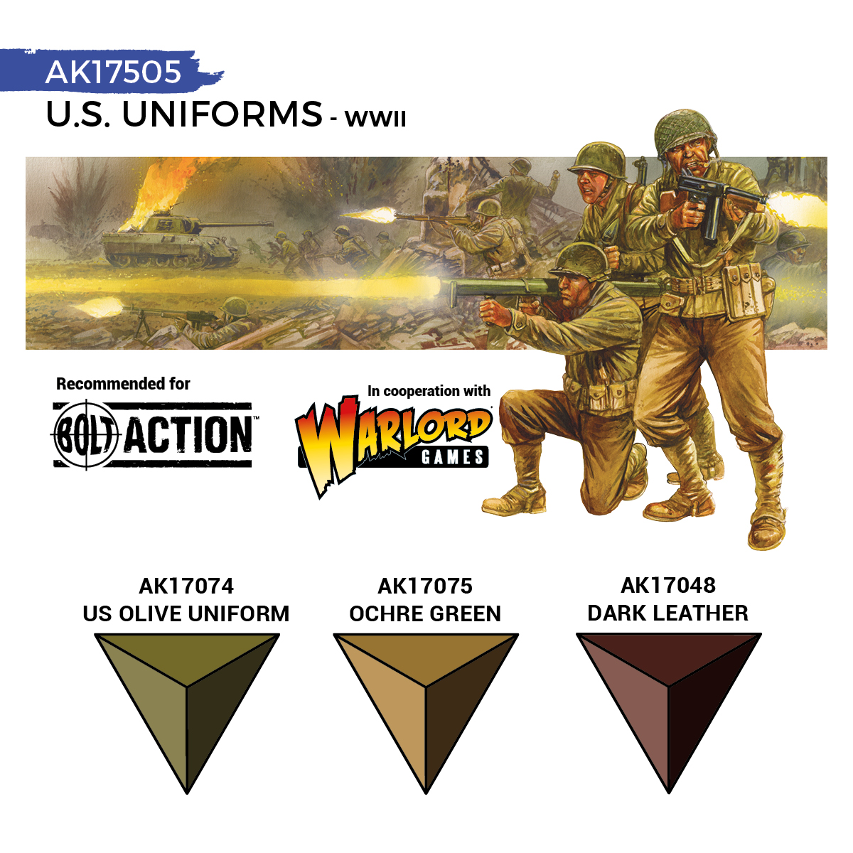 AK17505 U.S. WWII UNIFORMS – QUICK GEN SET