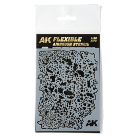 AK9080 FLEXIBLE AIRBRUSH STENCIL 1/48 – 1/72