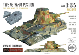 RT35411 1:35 RT=Diorama Type 95 HA-GO Position