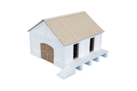 RT35023 1:35 RT-Diorama Freight Shed (22.5cmx25.5cmx18.5cm)