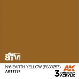 AK11337 Nº6 Earth Yellow (FS30257)