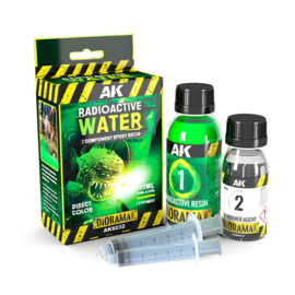AK8232 RESIN RADIOACTIVE WATER – 2 components epoxy resin 180ML