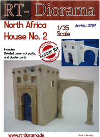 RT35187 1:35 RT-Diorama North Africa House No. 2