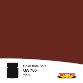 UA760 LifeColor Rusted Umber 22ml FS30059