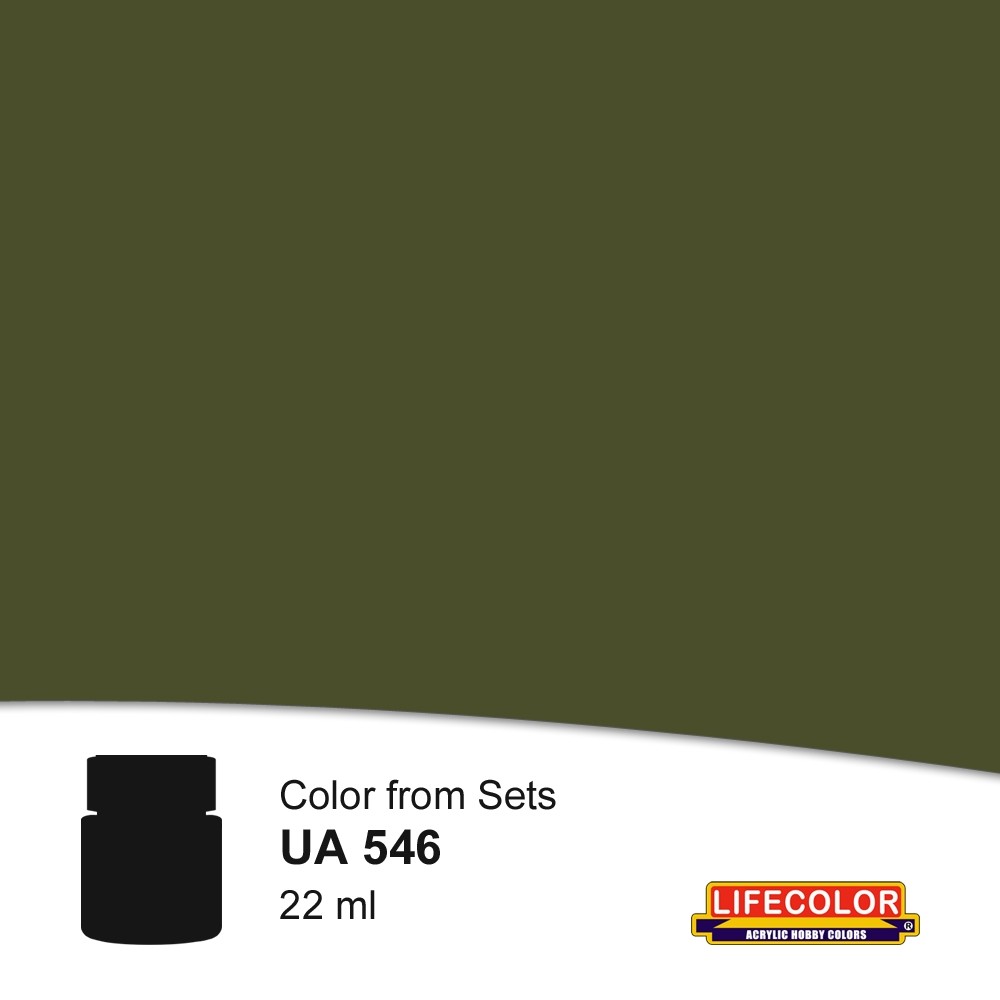 UA546 Lifecolor Dark Green  FS34079 variant