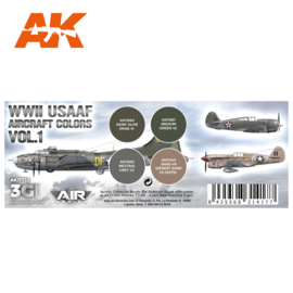 AK11732 3rd Gen WWII USAAF AIRCRAFT COLORS VOL.1