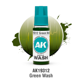 AK19312 GREEN – ACRYLIC WASH