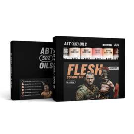 AKABT301 Abteilung 502 Flesh Colors (6 Oil  Colors)