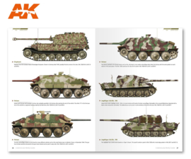 AK403 1945 GERMAN COLORS. CAMOUFLAGE PROFILE GUIDE