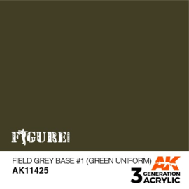 AK11425 FIELD GREY BASE #1 (GREEN UNIFORM
