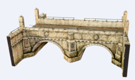 RT35010 1:35 RT-Diorama Large stone arch bridge can be extended as required