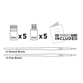 AK9752 - Aircraft & Spacecraft Effecte Set - 5x35ml + 5x30ml