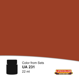 UA231 GERMAN interior color OXIDE ROT