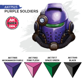 AK17523 PURPLE SOLDIERS – QUICK GEN SET