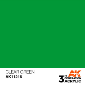 AK11216 CLEAR GREEN – STANDARD