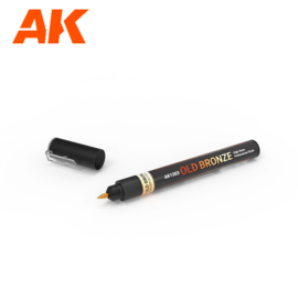 AK1300 METALLIC LIQUID MARKERS – 4 UNITS SET