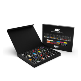 AKAD100 DELUXE EDITION BOX FULL RANGE ARTIST DENSE ACRYLIC COLOR