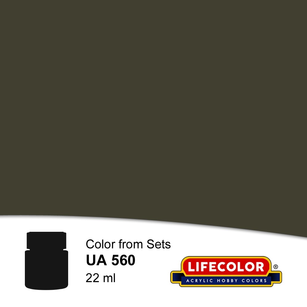 UA560 Lifecolor US Airforce & Army 1954 -1980 Forrest Green FS 34079 