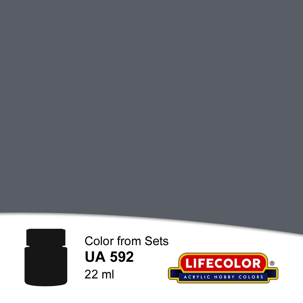 UA592 Lifecolor Gunship Grey FS 36118