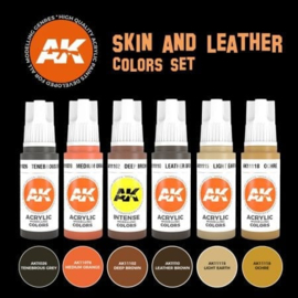 AK11613 SKIN AND LEATHER COLORS SET