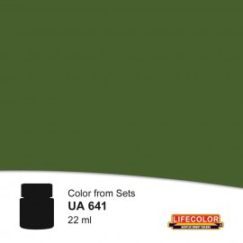 UA641 	LifeColor Semtex Green (22ml) Part of set CS34