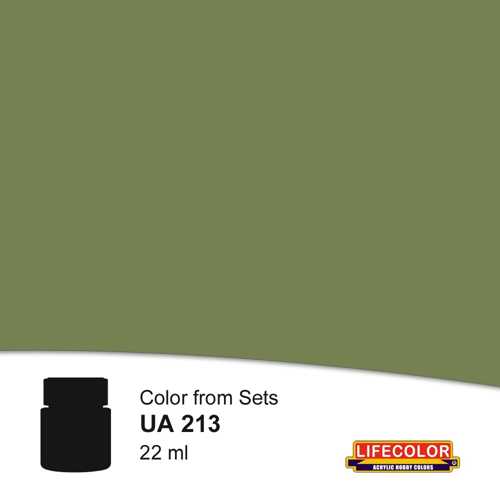 UA213 Lifecolor Italian Amry WWII Grigio Verde Chiaro Light Green Gray