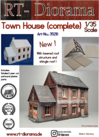 RT35210 1:35 RT-Diorama Town House (Modular System)