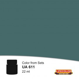 UA611 	LifeColor Dunkelgrau 53 (22ml) FS 36008 Part of CS12