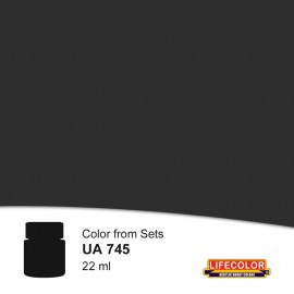 UA745 LifeColor European Asphalt 22ml FS 36081 Var.