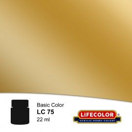 LC75 LifeColor Gloss Gold (22ml) FS 17043