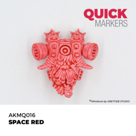 AKMQ016 Space red  Quick Marker
